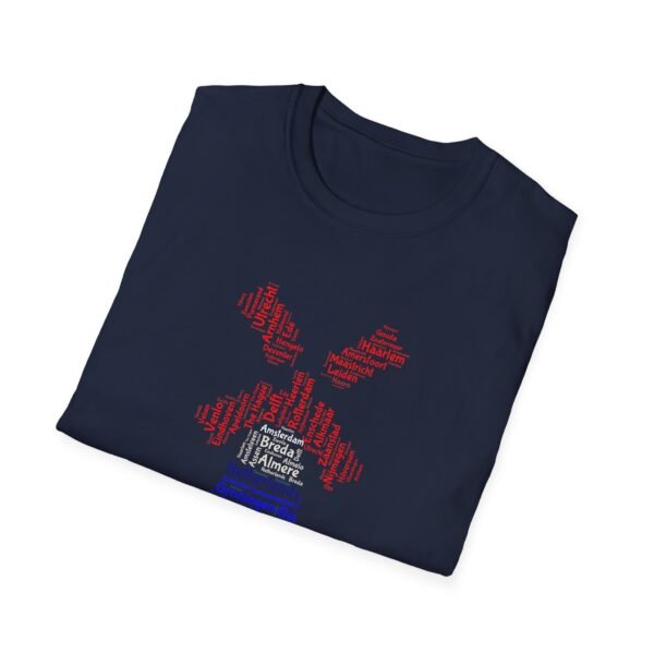Netherlands Windmill T-Shirt  Dutch Cities Typography Tee | Unisex XS–5XL