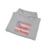 Patriotic American Flag Hoodie Featuring U.S. Presidents' Surnames Sizes S to 5XL