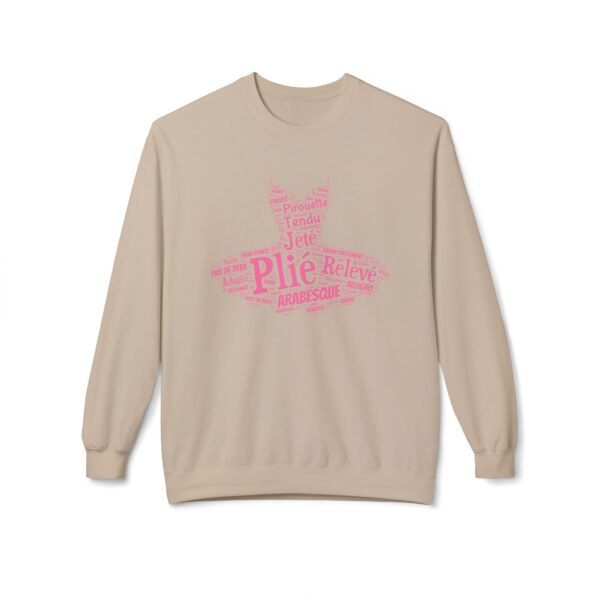 Ballet Typography Sweatshirt – Ballet Tutu Design | Unisex S–4XL