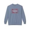 10776833003697742946_2048.jpeg Switzerland Cities Crew Neck Sweatshirt – Swiss Flag Word Art Design Sizes