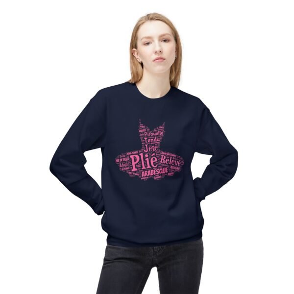 Ballet Typography Sweatshirt – Ballet Tutu Design | Unisex S–4XL
