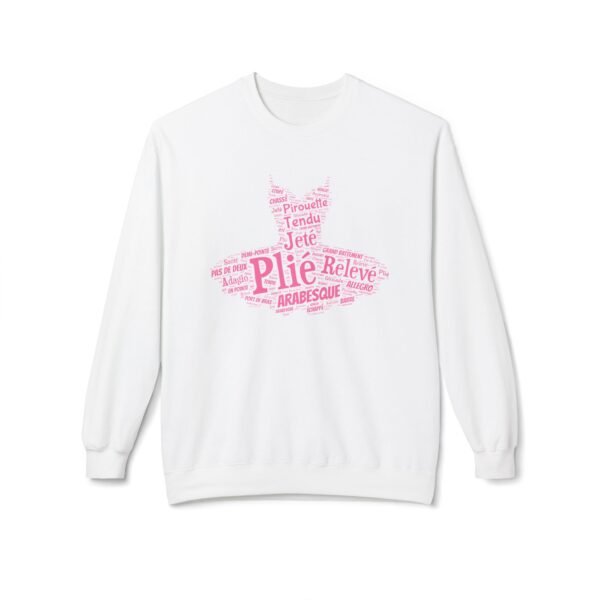 Ballet Typography Sweatshirt – Ballet Tutu Design | Unisex S–4XL