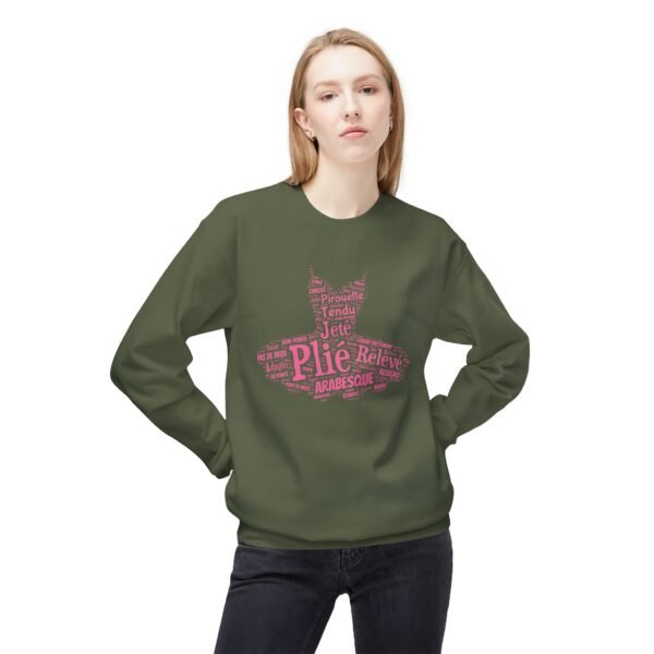 Ballet Typography Sweatshirt – Ballet Tutu Design | Unisex S–4XL