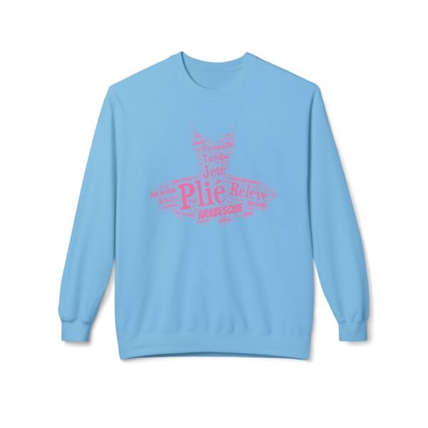 Ballet Typography Sweatshirt – Ballet Tutu Design | Unisex S–4XL