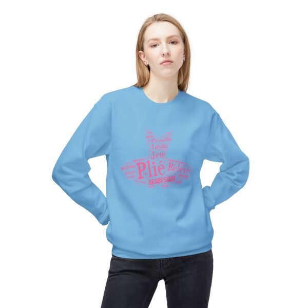 Ballet Typography Sweatshirt – Ballet Tutu Design | Unisex S–4XL