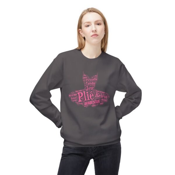 Ballet Typography Sweatshirt – Ballet Tutu Design | Unisex S–4XL