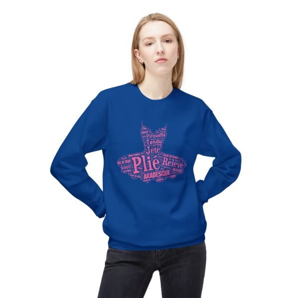 Ballet Typography Sweatshirt – Ballet Tutu Design | Unisex S–4XL
