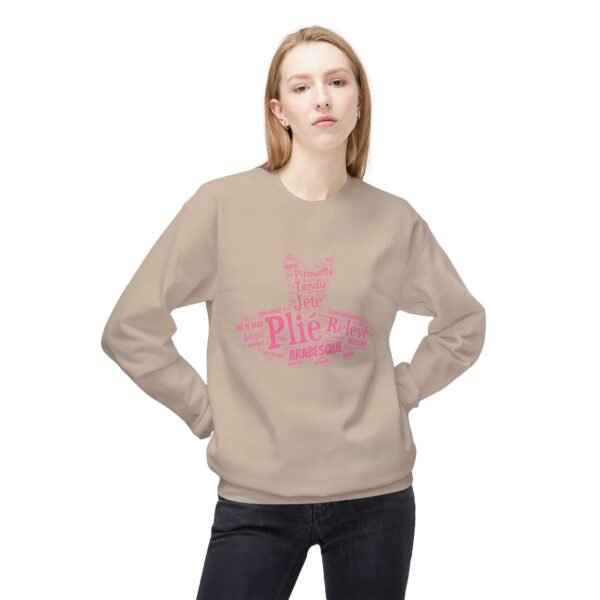 Ballet Typography Sweatshirt – Ballet Tutu Design | Unisex S–4XL