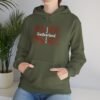 Switzerland Cities Unisex Hoodie Swiss Flag Word Art Design