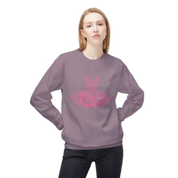 Ballet Typography Sweatshirt – Ballet Tutu Design | Unisex S–4XL