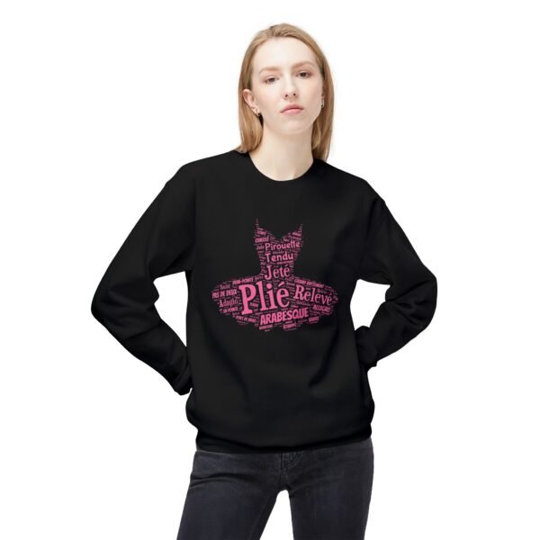 Ballet Typography Sweatshirt – Ballet Tutu Design | Unisex S–4XL