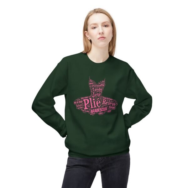 Ballet Typography Sweatshirt – Ballet Tutu Design | Unisex S–4XL