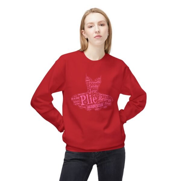 Ballet Typography Sweatshirt – Ballet Tutu Design | Unisex S–4XL
