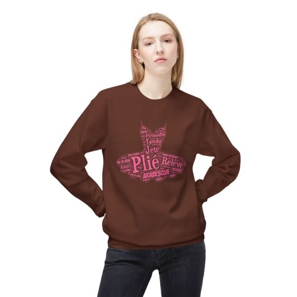Ballet Typography Sweatshirt – Ballet Tutu Design | Unisex S–4XL