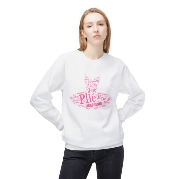 Ballet Typography Sweatshirt – Ballet Tutu Design | Unisex S–4XL