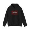 Switzerland Cities Unisex Hoodie Swiss Flag Word Art Design