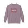 9142622849372976381_2048.jpeg Switzerland Cities Crew Neck Sweatshirt – Swiss Flag Word Art Design Sizes
