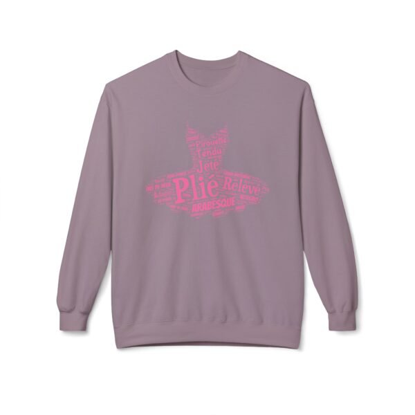 Ballet Typography Sweatshirt – Ballet Tutu Design | Unisex S–4XL